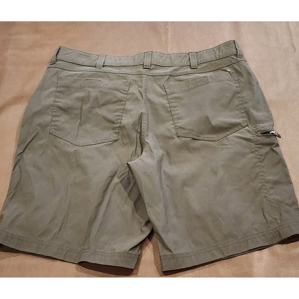 Eddie Bauer Mens Rainier Tech Shorts Size 36 Gray Hiking Outdoor Cargo 1854910 - Picture 3 of 8